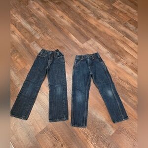 Gap Kids Original 1969 Dark Wash Jeans Lot Of 2 Both Have Adjustable Waist